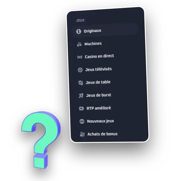Capture de l'interface Thrill, rubrique FAQ